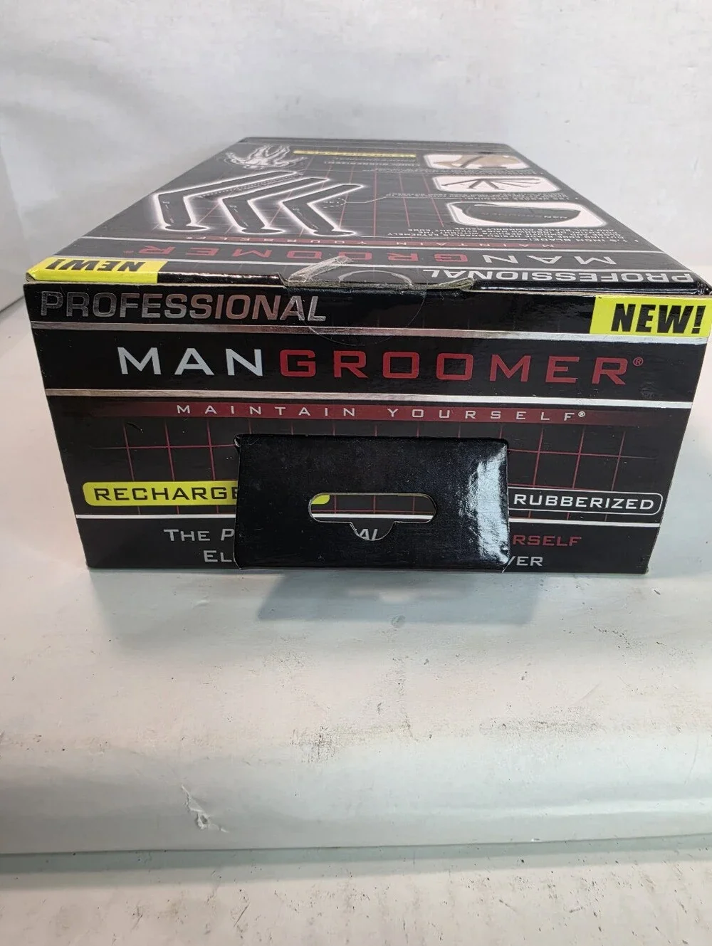 ManGroomer- Professional Do-It-Yourself Electric Back Hair Shaver-NIB